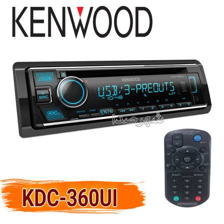 رادیو پخش کنوود مدل KENWOOD KDC-360UI
